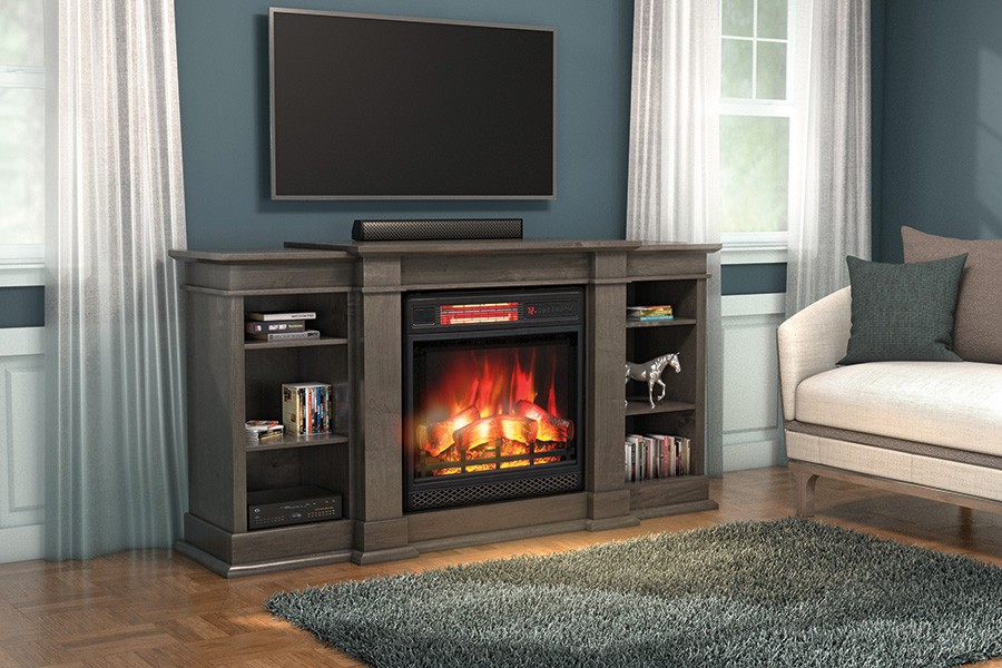 Richmond TV Console with Fireplace